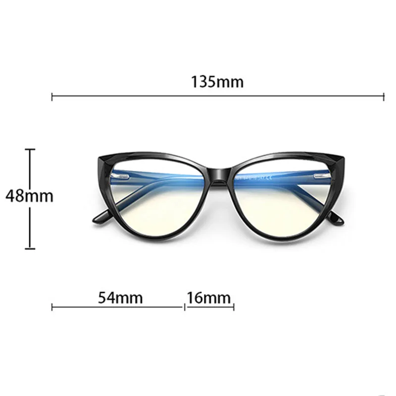 Очки компьютерные унисекс с защитой от синего света и прозрачными линзами |