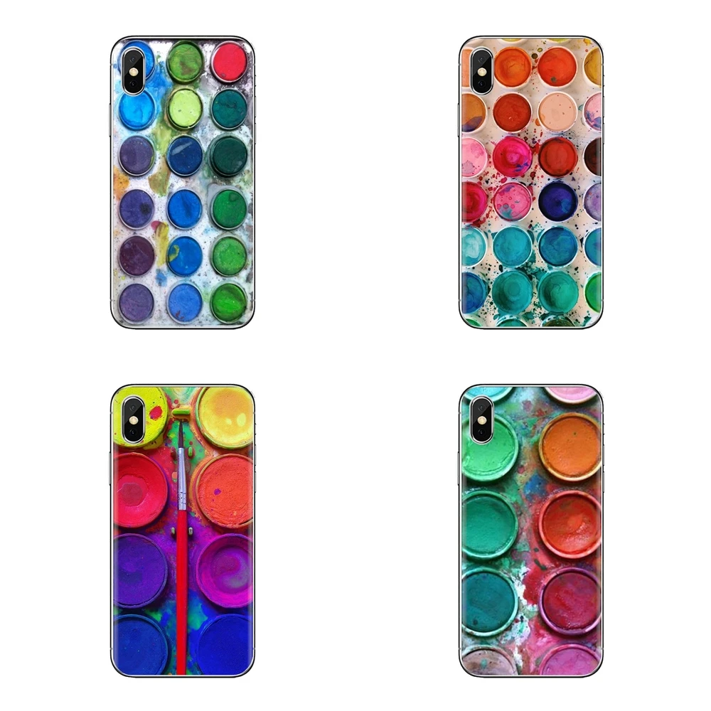 Набор акварельных пастельных рисунков для iPod Touch Apple iPhone 11 Pro 4 4S 5 5S SE 5C 6 6S 7 8 X XR XS Plus