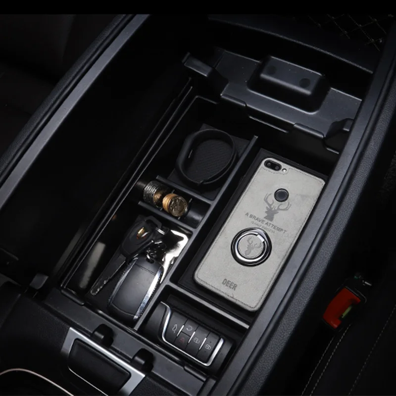 Контейнер для хранения с центральным подлокотником GAC Trumpchi GS5 2019-2021 нескользящий