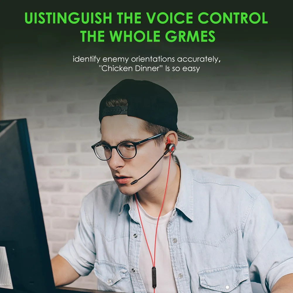 Игровая гарнитура PUBG K3 универсальные проводные наушники вкладыши Hi Fi игровые с