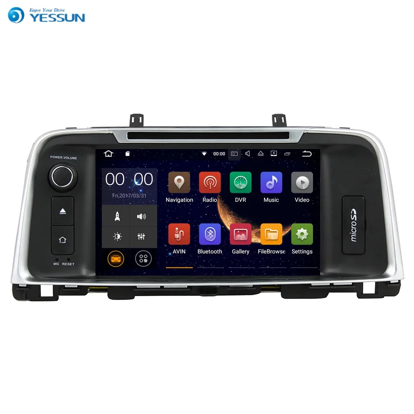 Автомобильный DVD-плеер YESSUN Android радио для KIA K5 / OPTIMA 2016 ~ 2017 стерео мультимедиа GPS