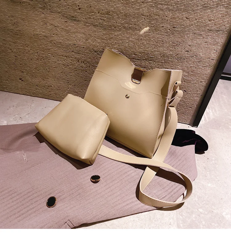 

New Style Bag Women's 2019 New Style Fashion Korean-style Versatile GIRL'S Shoulder Bag Fashion Contrast Color Hand Different Si