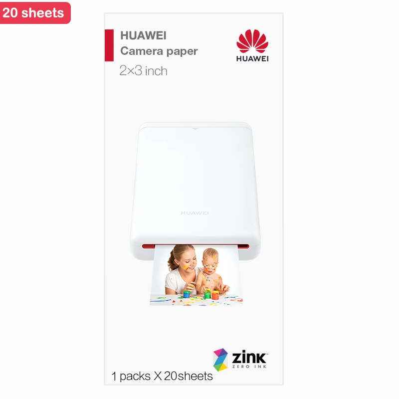 huawei AR портативный фото Карманный принтер мини портативный DIY фото принтеры для смартфонов Bluetooth 4,1 300 точек/дюйм принтер фотопринтер