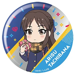 IDOLM@ STER аниме Idolmaster Золушка девушки игровой значок театральный персонаж крутой металлический значок брошь булавки - Окраска металла: 11 Arisu Tachibana