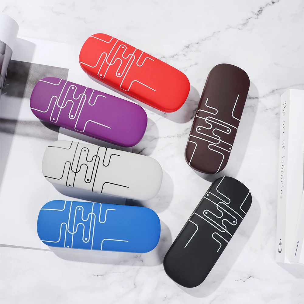 Футляр для очков 1 шт. Чехол на молнии портативный Защитный модные аксессуары