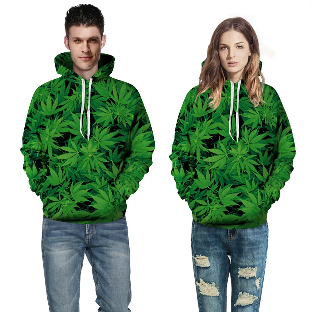 

2021 New 3D Digital Printing Fashion All-match Loose Sweater Couple Hooded Baseball Uniform Men and Women Trendy Brand Jacket