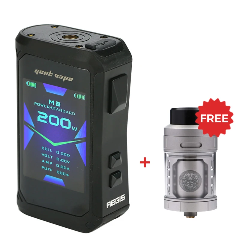 Бесплатный подарок! Geekvape Aegis X Mod 200 Вт Водонепроницаемый 2 0 как набор микросхем