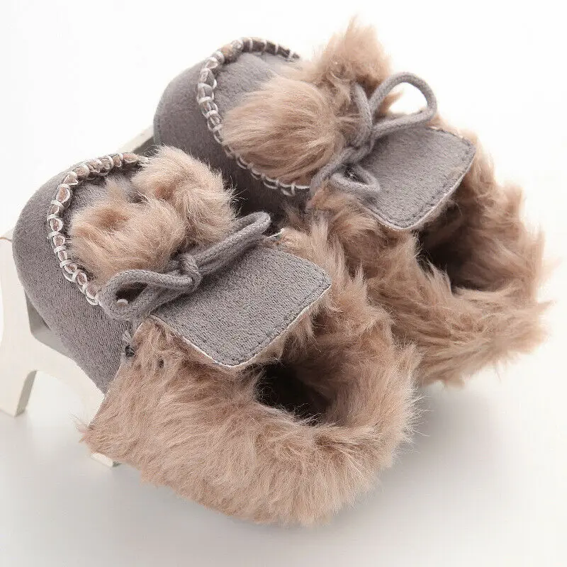 Первые ходунки для новорожденных теплые ботиночки с мягкой подошвой мальчиков и