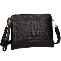 women shoulder bag female fashion handbags leather alligator pattern ladies crossbody messenger bags envelope evening clutch bag