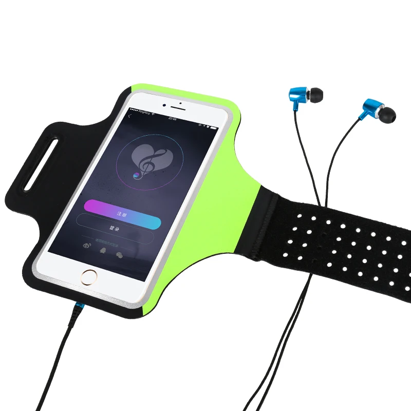 Спортивные нарукавники для бега в тренажерном зале iPhone 11 Pro Max X 6 7 8 Plus Samsung S20 Ultra S10