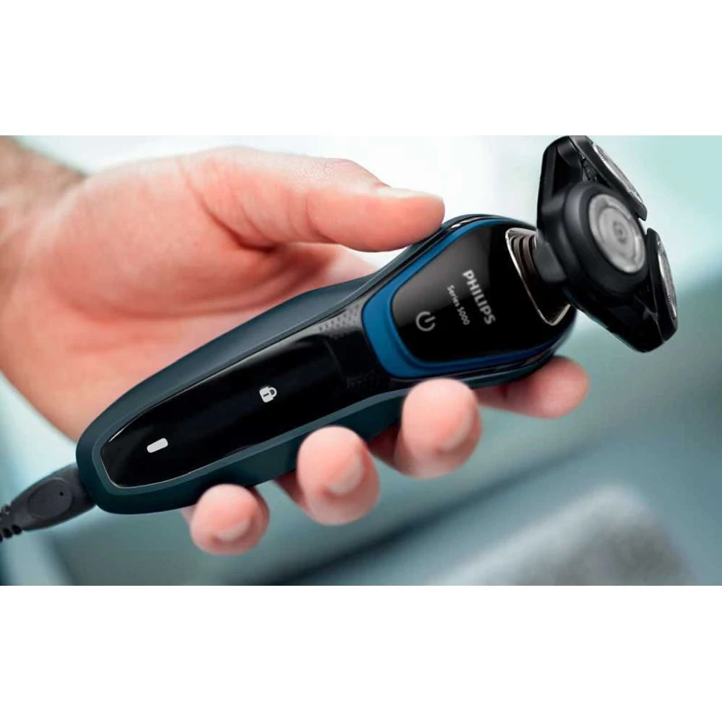 Электробритва PHILIPS Series 5000 S5100/06 черный и синий|Электробритвы| |