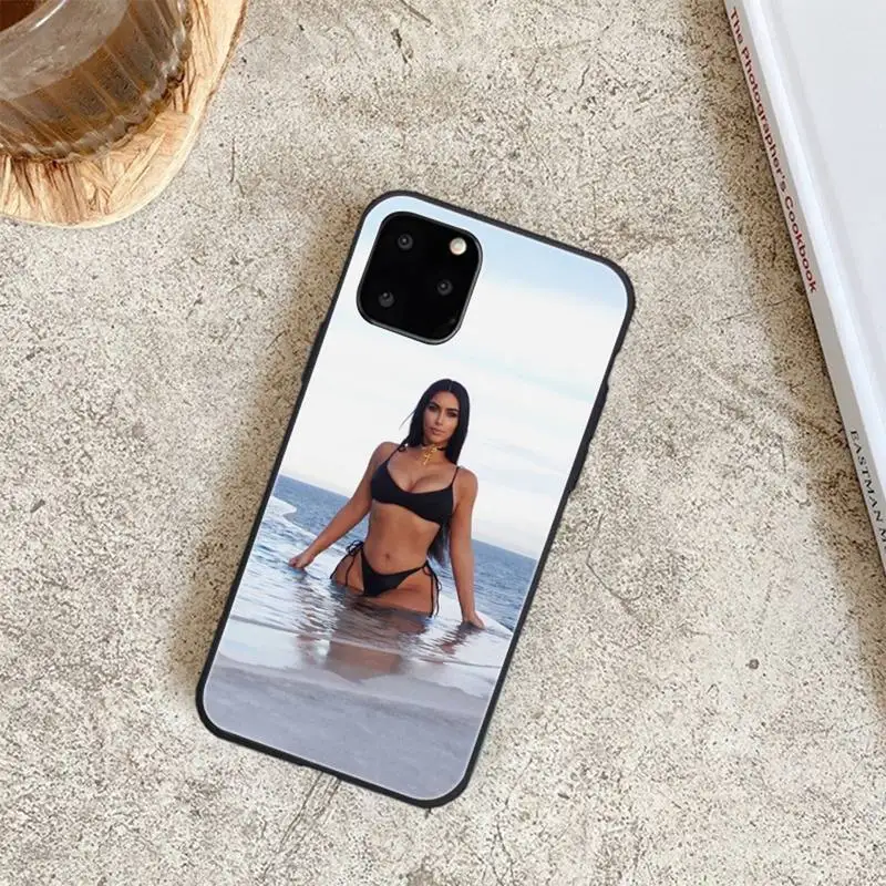 

ZFGHSHYQ Soft Goddess Cover Kardashion Phone Case For Iphone 6 6s 7 8 Plus XR X XS XSmax 11 12 Pro Mini Max