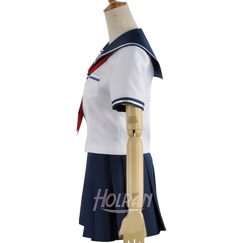 Zettai Zetsubo Shojo Danganronpa другая серия униформа Komaru Naegi рубашка для девочек летнее