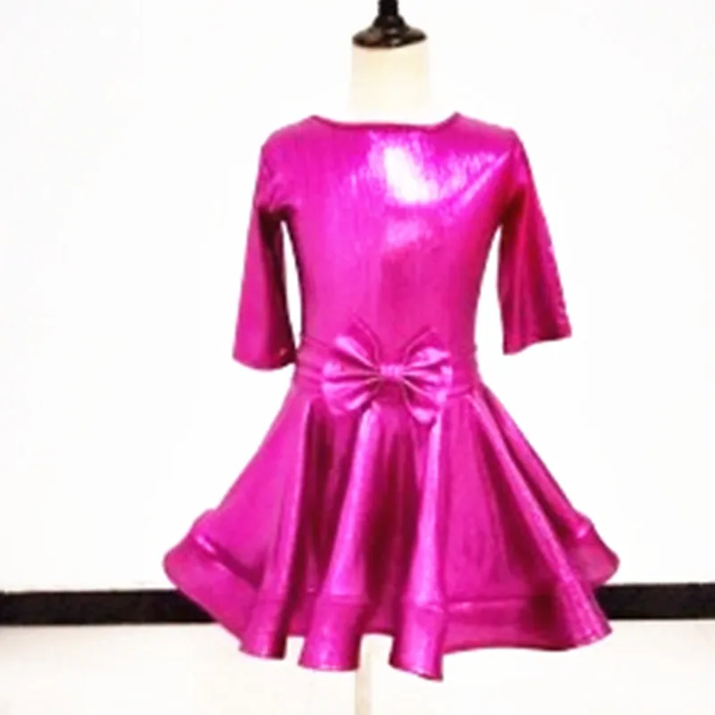 Платье для латинских танцев девочек детский танцевальный костюм детская одежда