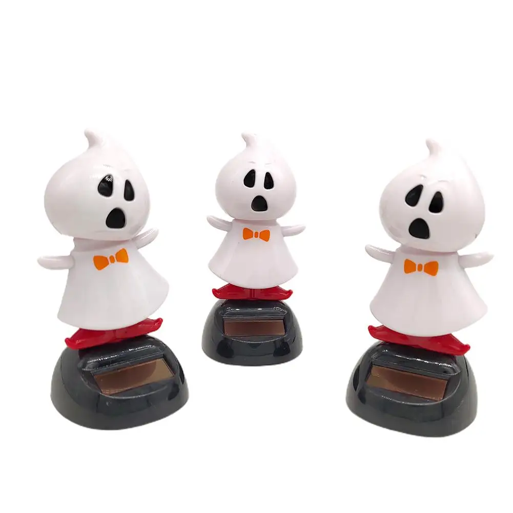 На солнечной энергии качающаяся кукла автомобиля настольные украшения Хэллоуин