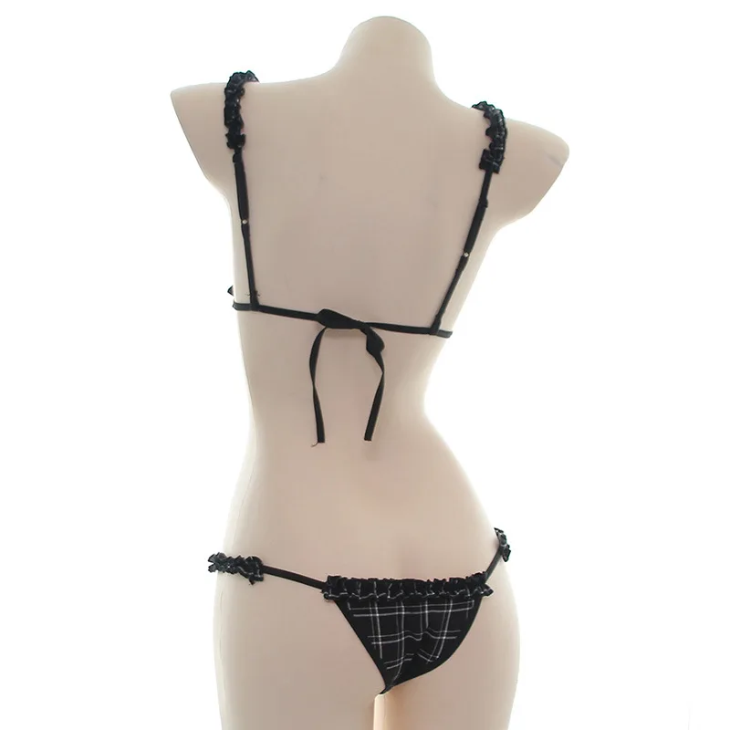 Женские черные комплекты из искусственной сиамской кожи сексуальный комплект с