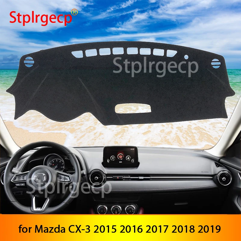 

for Mazda CX-3 2015 2016 2017 2018 2019 Anti-Slip Mat Dashboard Cover Pad Sunshade Dashmat Protect Carpet Accessories CX3 CX 3