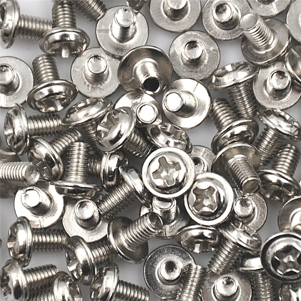 

100Pcs M3 Screw M3X5 5mm PC Case Hard Drive Precision 6/32" Hex Screws For Computer Floppy DVD ROM Motherboard 7mm