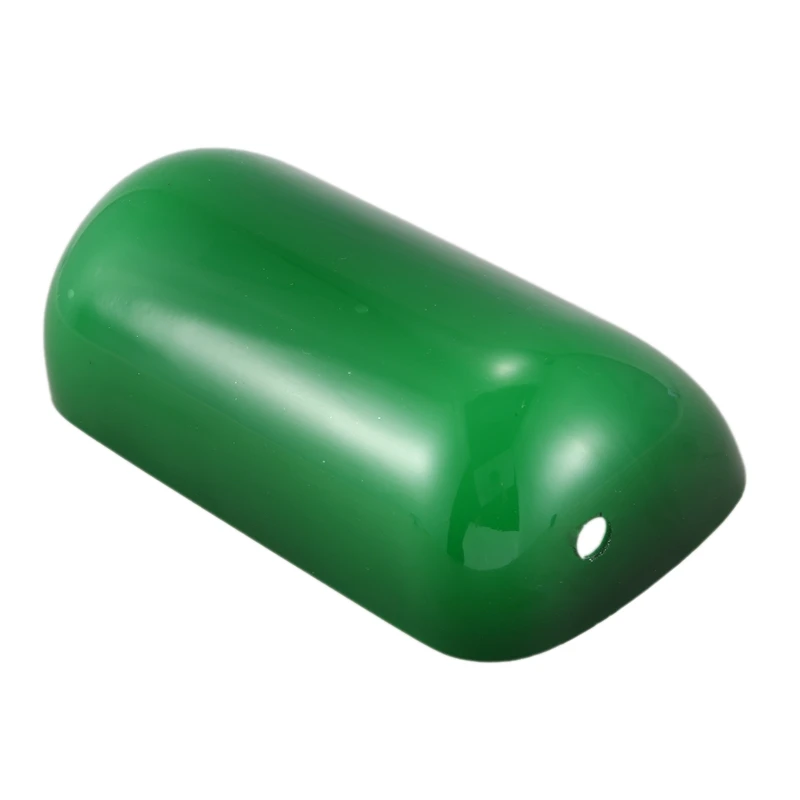 Зеленый цвет Стекло лампа банкира крышка/банкиров тенты|Колпаки и абажуры для