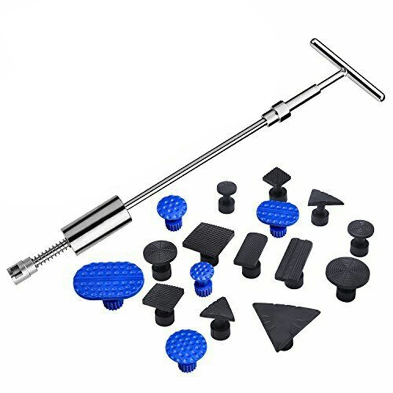 Car Charger Plug Glue-Gun Hail Removal Dent Repair Tool Puller Painless Remover Kit |