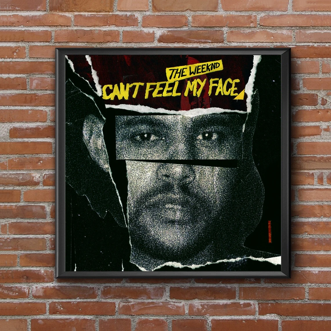 

The Weeknd - Can't Feel My Face Обложка альбома постер музыка певица звезда холст постер настенная живопись Домашний Декор (без рамки)