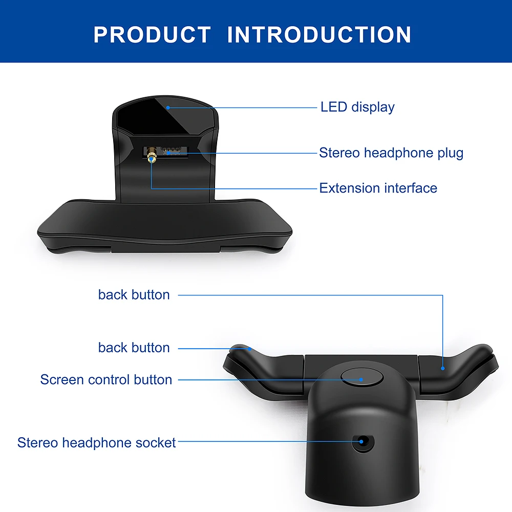Для PS4 Dual Controller Back Button насадка-адаптер с Turbo & Mod Remap геймпад джойстик для PS 4 PLAYSTATION