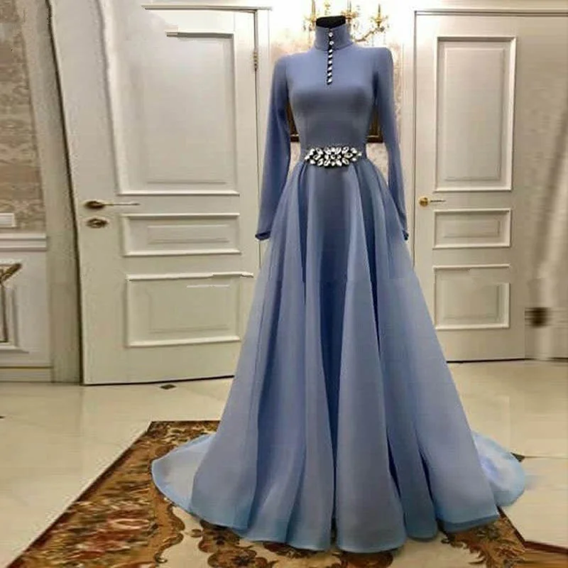 Bbonlinedress марокканские Caftan вечерние платья с вышивкой и аппликацией длинное