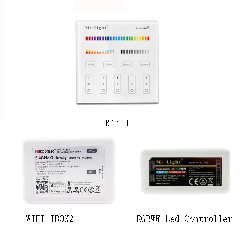 Mi светильник B4/T4 Сенсорная панель 2 4G Wifi Ibox управление RGBWW светодиодный контроль