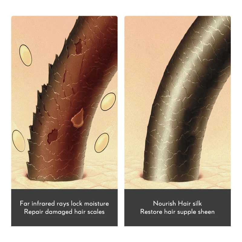 Профессиональный Выпрямитель для волос бигуди гофре LED дисплей отрицательная