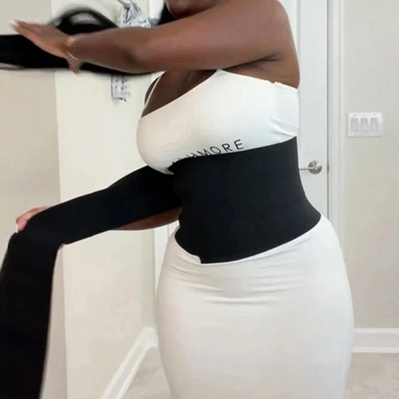 

1PC Bandage Wrap Waist Trainer Shaperwear Belt Women Slimming Tummy Belt Corset Top Stretch Bands Body Shaper