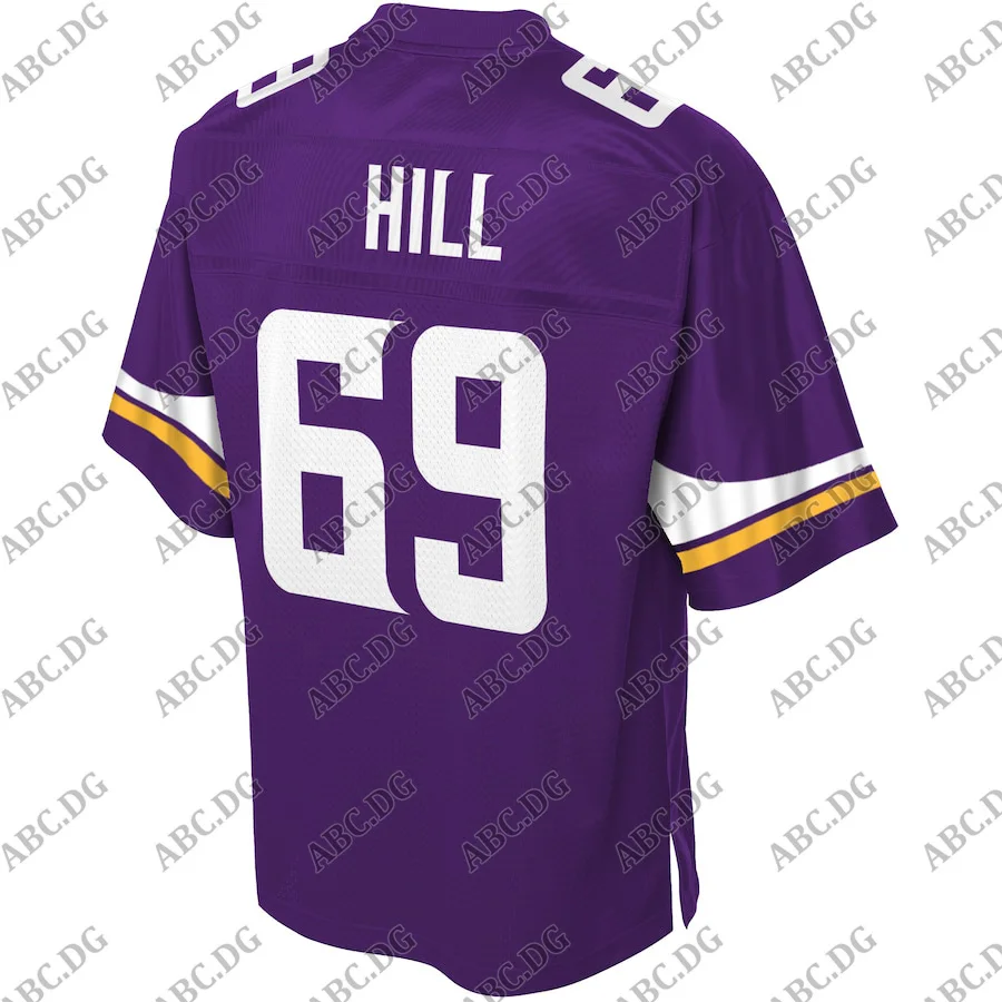 

Men Women Kid Youth Minnesota Brandon Dillon Pro Line Purple Player Jersey