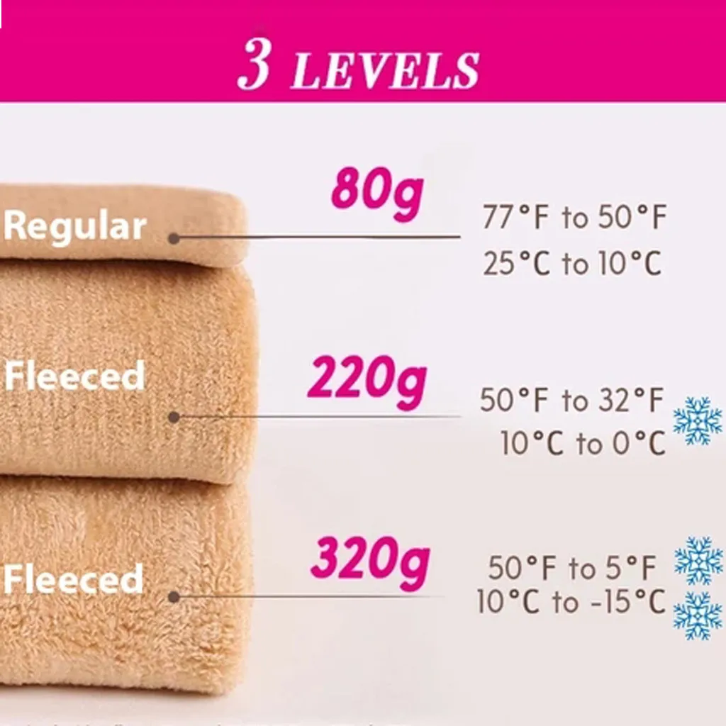

Sexy Women Tights Fashion Winter Thicken socks Legs Fake Translucent Warm Fleece Pantyhose Stretchy Stockings ropa mujer 320G