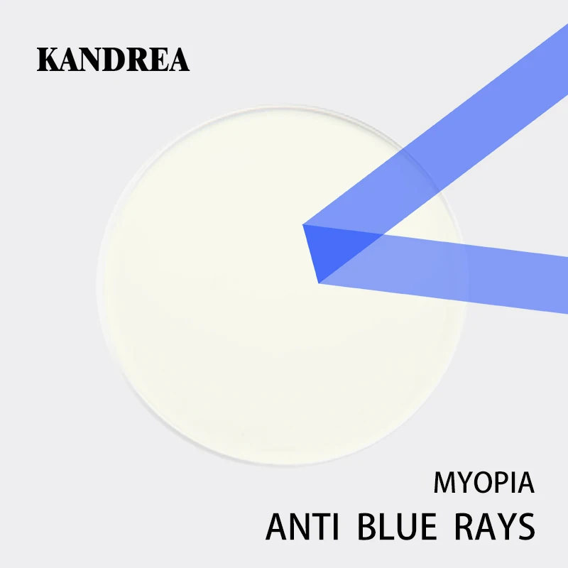 Анти синий луч рецепта CR 39 смолы Асферические стекла линзы (без градусов)|Очки