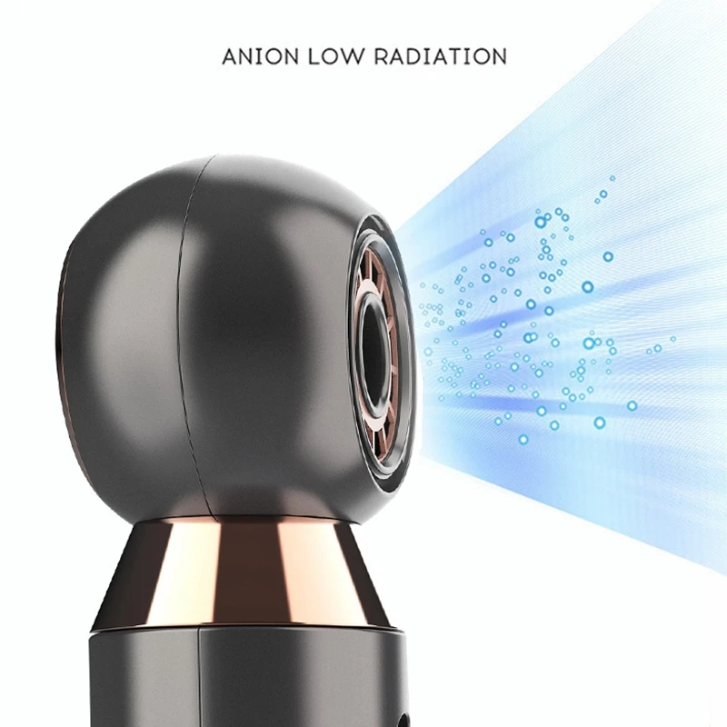 

Professional Hair Dryer, Leafless Hair Dryer Blow Dryer for Fast Drying, Lightweight Low Noise Small Hair Dryer