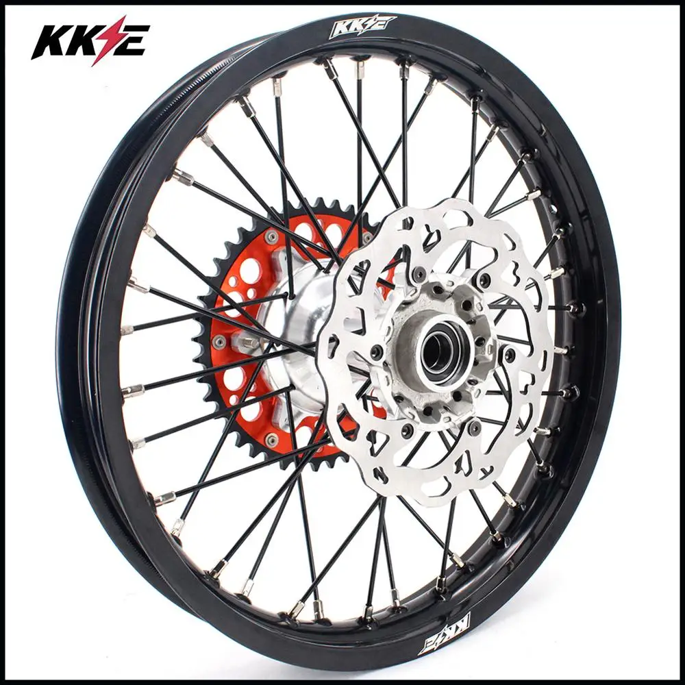 KKE 21/19 литье полный MX комплект колес для SX SXF XC XCW XCF 125 150 200 250 300 350 450 2003 2021