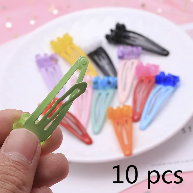 

10pcs/set of Cute Candy-colored Bears A Single Bear Liu Haibin Gummy Mini Bears Cute Striped Hair Accessories Children and Girls