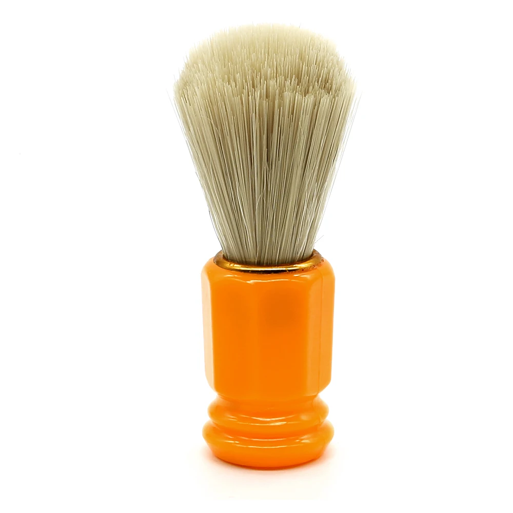 

Bamber Fibre Hair Men's Beard Shaving Brush For Cleaning Plastic Handle Barber Salon Beard Moustache Brushes Barber Neck Brush