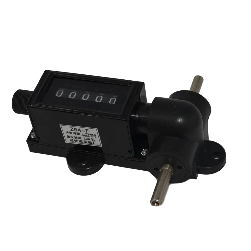 Счетчик длины вращения пятизначный измерительный инструмент кожаного кабеля