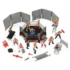 1 Набор борьба Playset реалистичные DIY Мини БОРЬБА ФИГУРКУ игровой набор для детей, играть в игры Реквизит борцовки модель игрушка