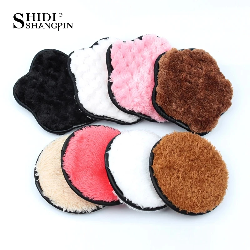 

3PCS Makeup Removal Sponge Flutter Wash Cleaning Cotton Flapping Reusable Wet Sponge Face Puff Soft Natural Cleaner Tools NEW