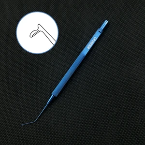 Офтальмологический крюк офтальмологический хирургический прибор для улучшения кожи вокруг глаз крючки Fukasaku маленький зрачок защелкивающийся крючок из титанового сплава