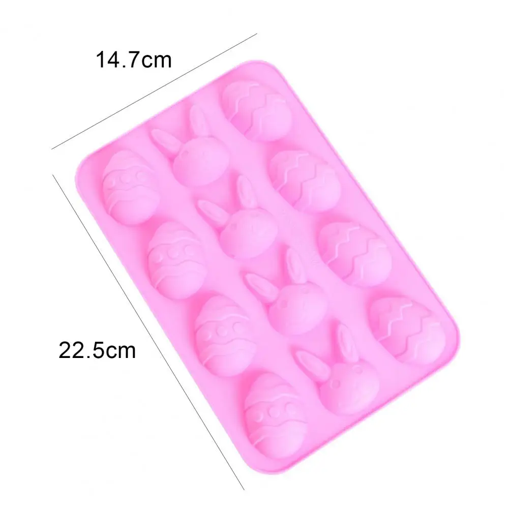 

Chocolate Mold Interesting Environmentally Friendly Random Color Easter Chocolate Mold Baking Cake for Baking