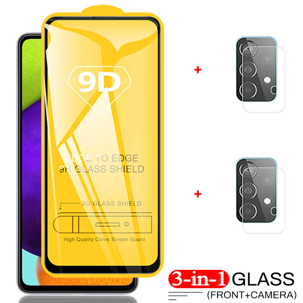 

9D glass, a52s screen protector for samsung galaxy a52 5G tempered glass samsung galaxy a 52 camera film samsung a52s 5g glass
