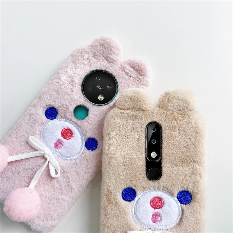 Симпатичный мягкий чехол с изображением ленивой утки для Nokia 5 1 6 7 8 4 plus 3 2 - купить