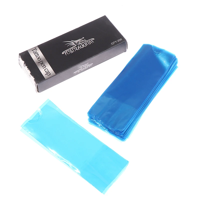 200Pcs Tattoo Disposable Cover Tattoo Machine Clip Cord Sleeve Bag Storage Pouch