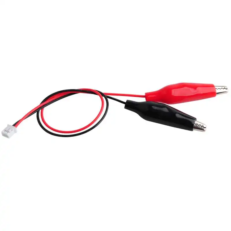 

RCmall 10pcs JST PH 2-pin Plug to Color Coded Alligator Clips Cable 2P