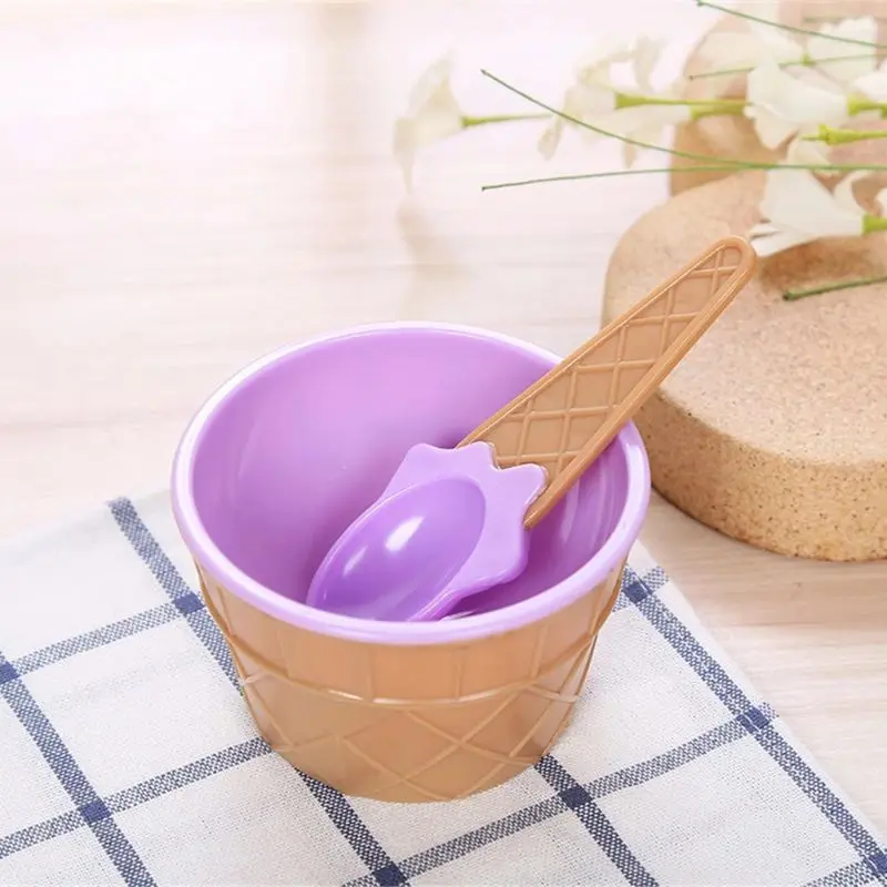 Миска для мороженого Ложка DIY слизь глина пищевая детская миска клейкие