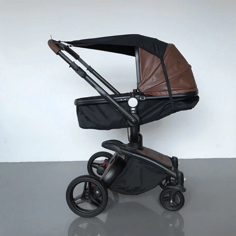 

Baby Stroller Accessories Windproof Waterproof UV Protection Sunshade Cover for Kids Prams Car Outdoor Activities N84E