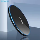 Беспроводное зарядное устройство FDGAO, 15 Вт, для Samsung S20, S10, Note 20, 10, iPhone 11 Pro, Xs Max, X, Xr, 8