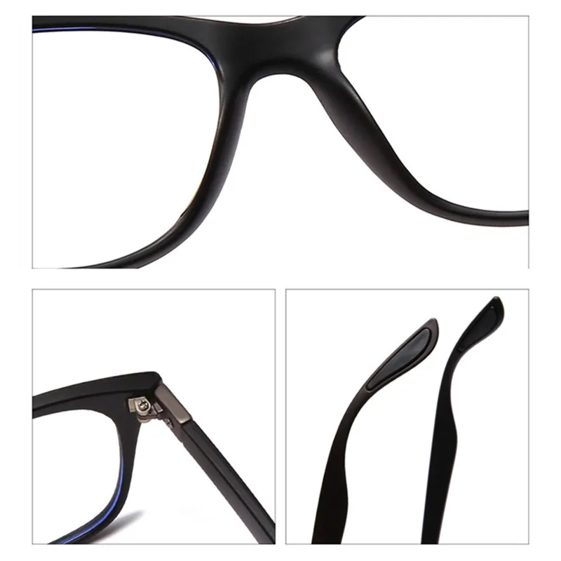 

2021 Blue Light Protection Glasses Men Bluelight Radiation Women Computer Protection Gaming Square Decorative Glasses Anti-blue
